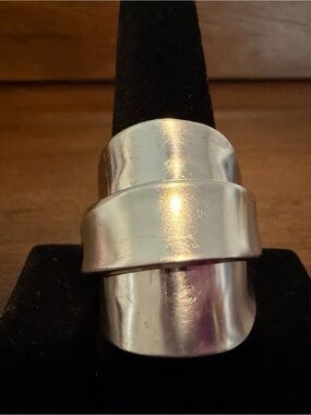 Silver Plated Spoon Ring